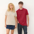 Polo personnalisable mixte en coton 210 gr/m² - Pacific | pandacolach - thumb - 4