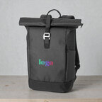 Sac à dos personnalisé roll-top en polyester pour ordinateur - Norebo | pandacolach - thumb - 3