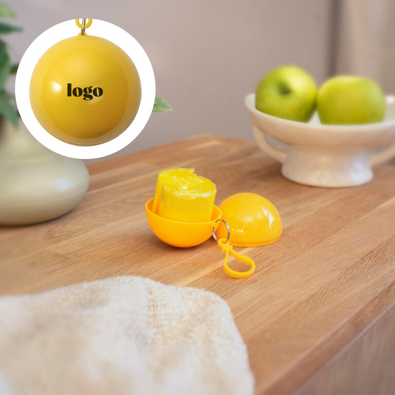 Poncho avec étui personnalisable en forme de boule - Boulo | pandacolach - 2