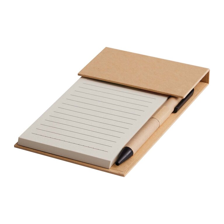 Bloc-notes personnalisable 70 feuilles lignées avec stylo - Mindit | pandacolach