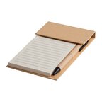 Bloc-notes personnalisable 70 feuilles lignées avec stylo - Mindit | pandacolach - thumb