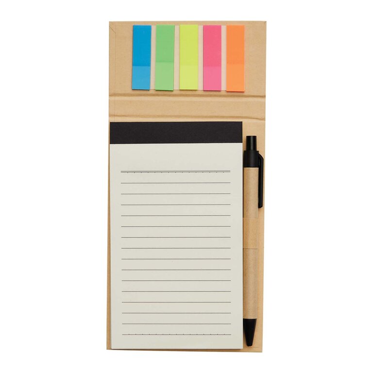 Bloc-notes personnalisable 70 feuilles lignées avec stylo - Mindit | pandacolach - 3