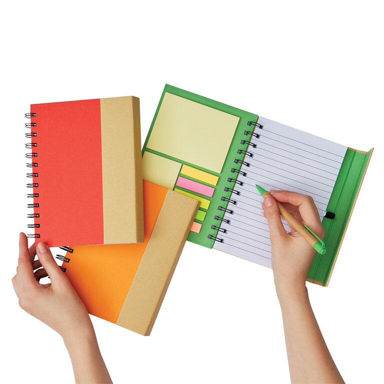 Bloc-notes personnalisé à spirales avec stylo - Writy | pandacolach - 5