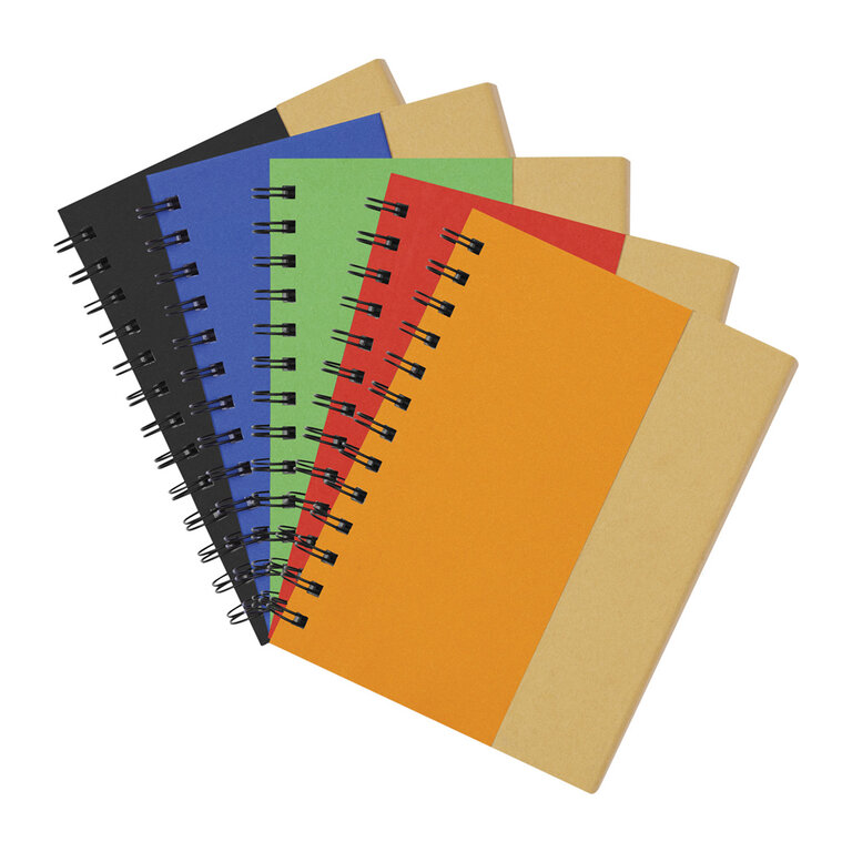 Bloc-notes personnalisé à spirales avec stylo - Writy | pandacolach - 6