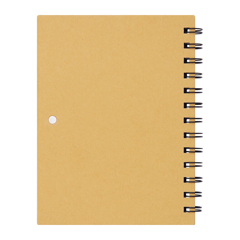 Bloc-notes personnalisé à spirales avec stylo - Writy | pandacolach - 3