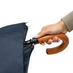 Parapluie personnalisé automatique pliable avec canne en bois - Nowata | pandacolach - thumb - 9