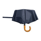 Parapluie personnalisé automatique pliable avec canne en bois - Nowata | pandacolach - thumb - 3