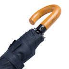 Parapluie personnalisé automatique pliable avec canne en bois - Nowata | pandacolach - thumb - 4