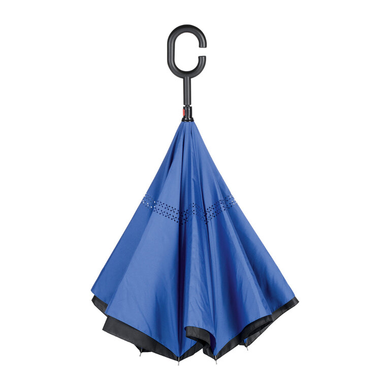 Parapluie personnalisé automatique réversible avec canne - Riteurne | pandacolach - 7