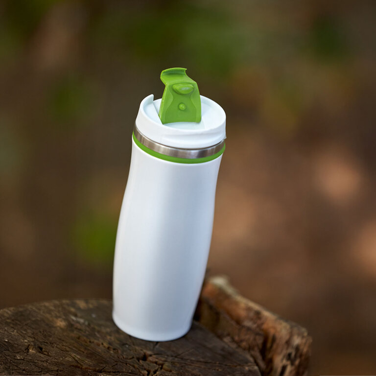 Mug isotherme personnalisé double paroi en acier 400 ml - Makra | pandacolach - 3