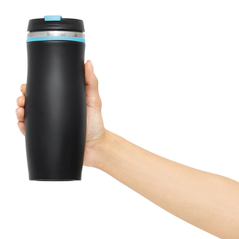 Mug isotherme personnalisé double paroi en acier 400 ml - Makra | pandacolach - 9