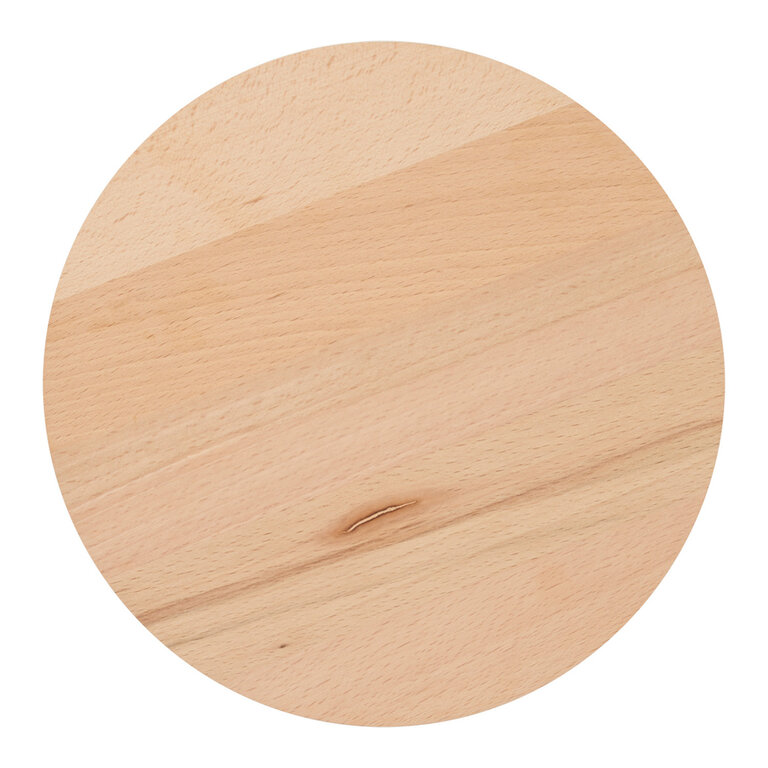 Planche personnalisable à découper ronde en bois de hêtre - Cicono | pandacolach - 4