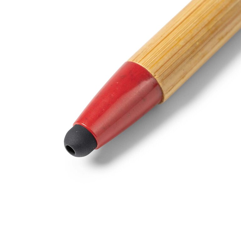 Stylo personnalisable en bambou avec embout tactile - Fingerno | pandacolach - 3