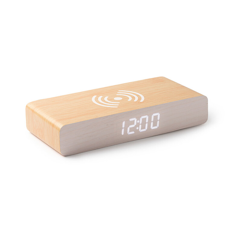 Réveil personnalisable avec charge à induction - Wake Up | pandacolach