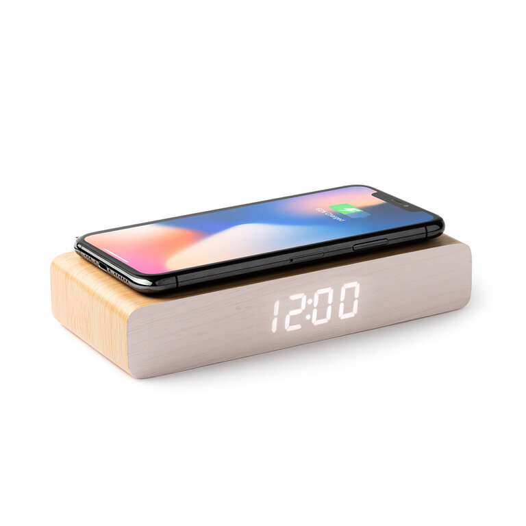 Réveil personnalisable avec charge à induction - Wake Up | pandacolach - 2