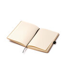 Carnet personnalisé A5 160 pages lignées en bambou et liège - Honesty | pandacolach - thumb - 2