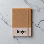 Carnet personnalisé A5 160 pages lignées en paille et coton - Modesty | pandacola - thumb