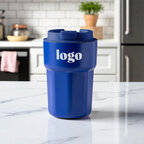 Mug personnalisé double paroi en acier 350 ml - Supe | pandacolach - thumb - 1