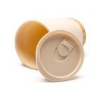 Mug personnalisé double paroi en PP recyclé avec base bambou 290 ml - Dozo | pandacolach - thumb - 4