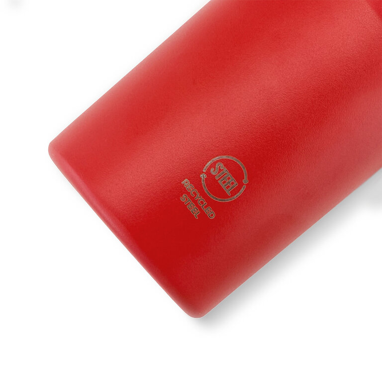 Mug isotherme personnalisable en acier recyclé avec paille 870 ml - Trendy | pandacolach - 5