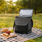 Sac isotherme personnalisable en PU et rPET avec bandoulière - Lecas | pandacolach - thumb - 2