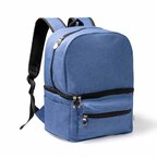 Sac à dos personnalisé isotherme en rPET avec 3 compartiments et poches latérales - Tress | pandacolach - thumb - 2