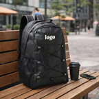 Sac à dos personnalisé en PU pour ordinateur 17" avec détails réflechissants - Lussac | pandacolach - thumb - 1