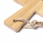 Planche à découper personnalisable en bambou avec ardoise - Arbou | pandacolach - thumb - 3