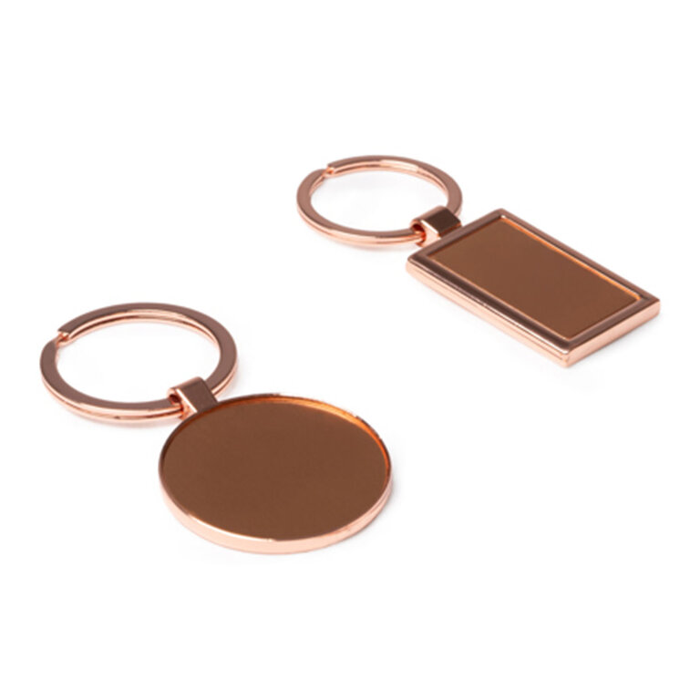 Porte-clés personnalisable en métal à formes - Calou | pandacolach - 2