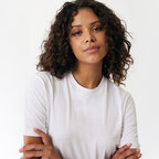 T-shirt personnalisable blanc mixte en coton recyclé 160 gr/m² - Sierra | pandacolach - thumb - 6