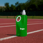 Gourde publicitaire pliable bouchon sport et mousqueton 750 ml - Fitta | pandacolach - thumb - 1