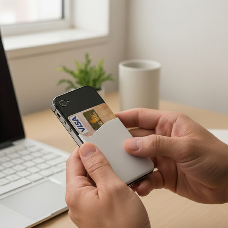 Porte-cartes personnalisable pour téléphone - Kardo | pandacolach - 4