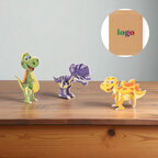 Puzzle 3D personnalisable en forme de dinosaure - Tireks | pandacolach - thumb - 1