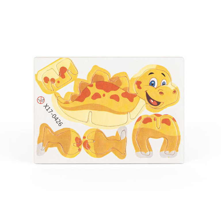 Puzzle 3D personnalisable en forme de dinosaure - Tireks | pandacolach - 5