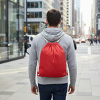 Sac à cordelettes personnalisé en coton recyclé 150 gr/m² - Rhido Recyclé | pandacolach - thumb - 5