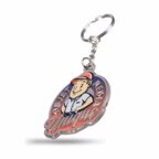 Porte-clés personnalisable sur mesure en fer - Klaro | pandacola - thumb - 1