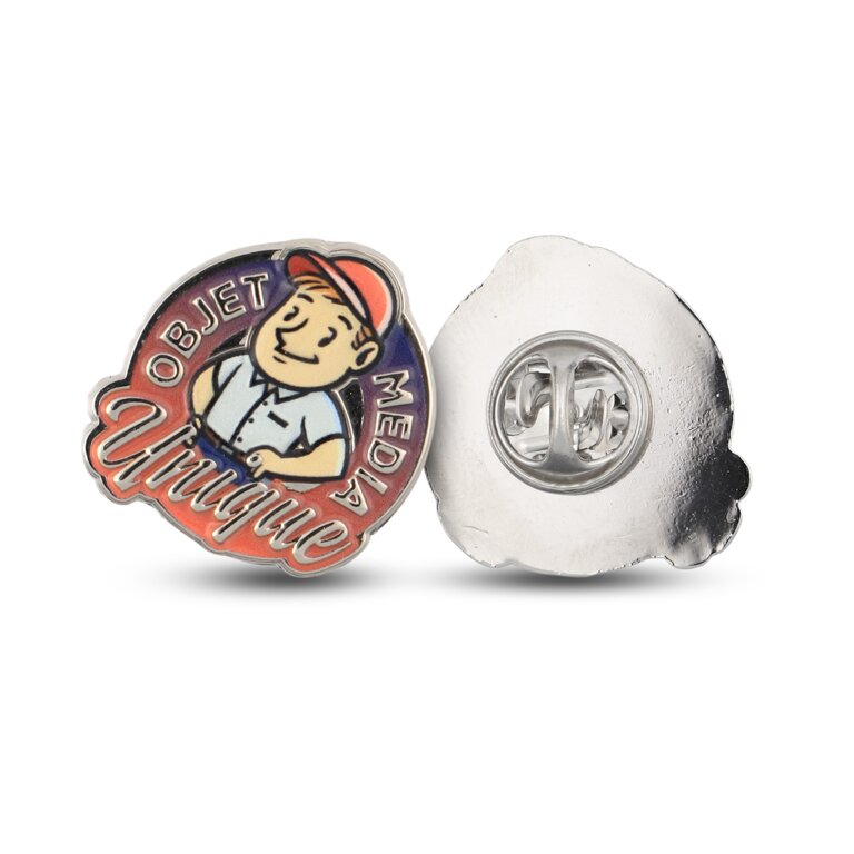Pin's sur mesure personnalisable en quadri - My Pin Quadri | pandacola - 1
