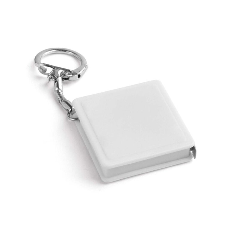 Porte-clés personnalisable metre ruban 1m - Danu carre | pandacolach