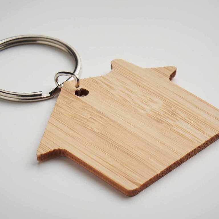 Porte-clés personnalisé en bambou - Bastayo | pandacolach - 3