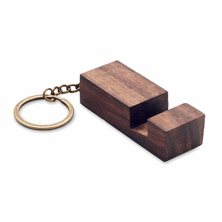 Porte-clés personnalisé en noyer - Malpa plus | pandacolach