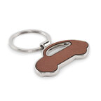 Porte-clés personnalisé en PU recyclé - Angelus voiture | pandacola - thumb