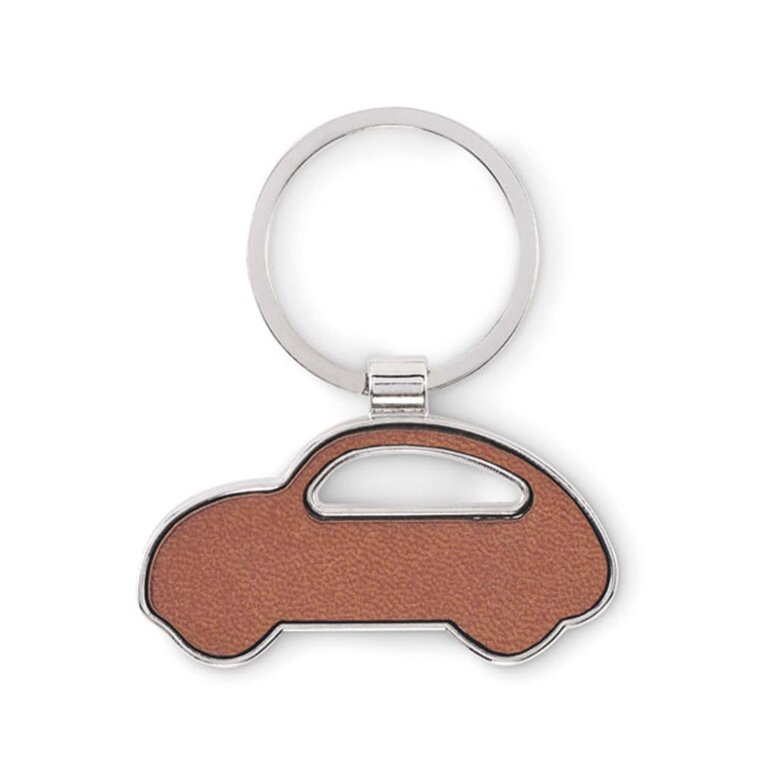 Porte-clés personnalisé en PU recyclé - Angelus voiture | pandacolach - 2
