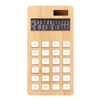 Calculatrice personnalisable en bambou - Kalkul | pandacolach - thumb