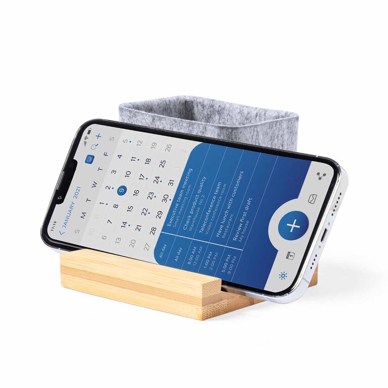 Pot à crayons feutrine rpet personnalisé - Ufiko | pandacolach - 3