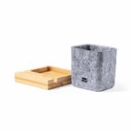 Pot à crayons feutrine rpet personnalisé - Ufiko | pandacolach - thumb - 4