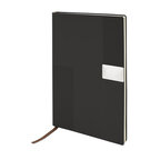 Carnet A5 personnalisé 192 pages lignée en rPET - Jeno | pandacola - thumb