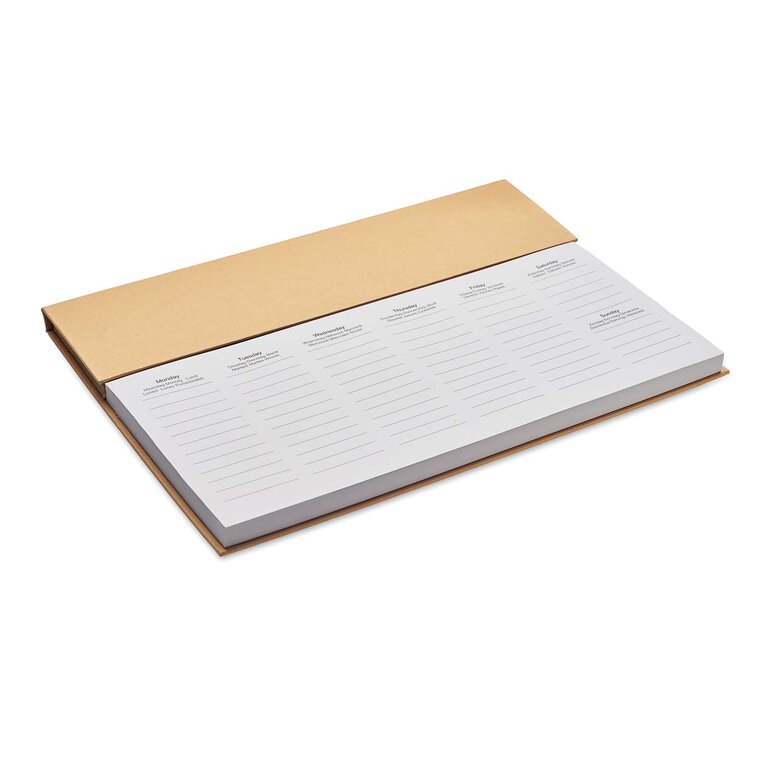 Organiseur de bureau personnalisé avec semainier - Tudo | pandacolach - 2