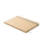 Carnet A5 personnalisable rigide carton recyclé 160 pages lignées - Gravemau | pandacola - thumb