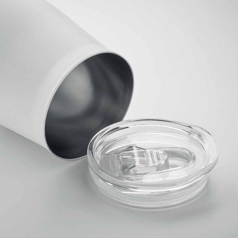 Mug en acier personnalisé avec couvercle 500 ml - Gouge recyclé | pandacolach - 1