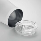 Mug en acier personnalisé avec couvercle 500 ml - Gouge recyclé | pandacolach - thumb - 1